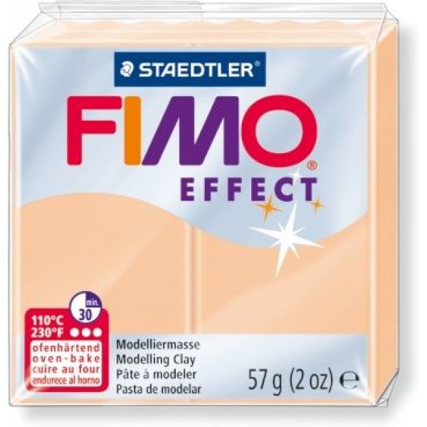 Полимерная глина FIMO Effect 405, пастель персиковая, 57г арт. 8020-405